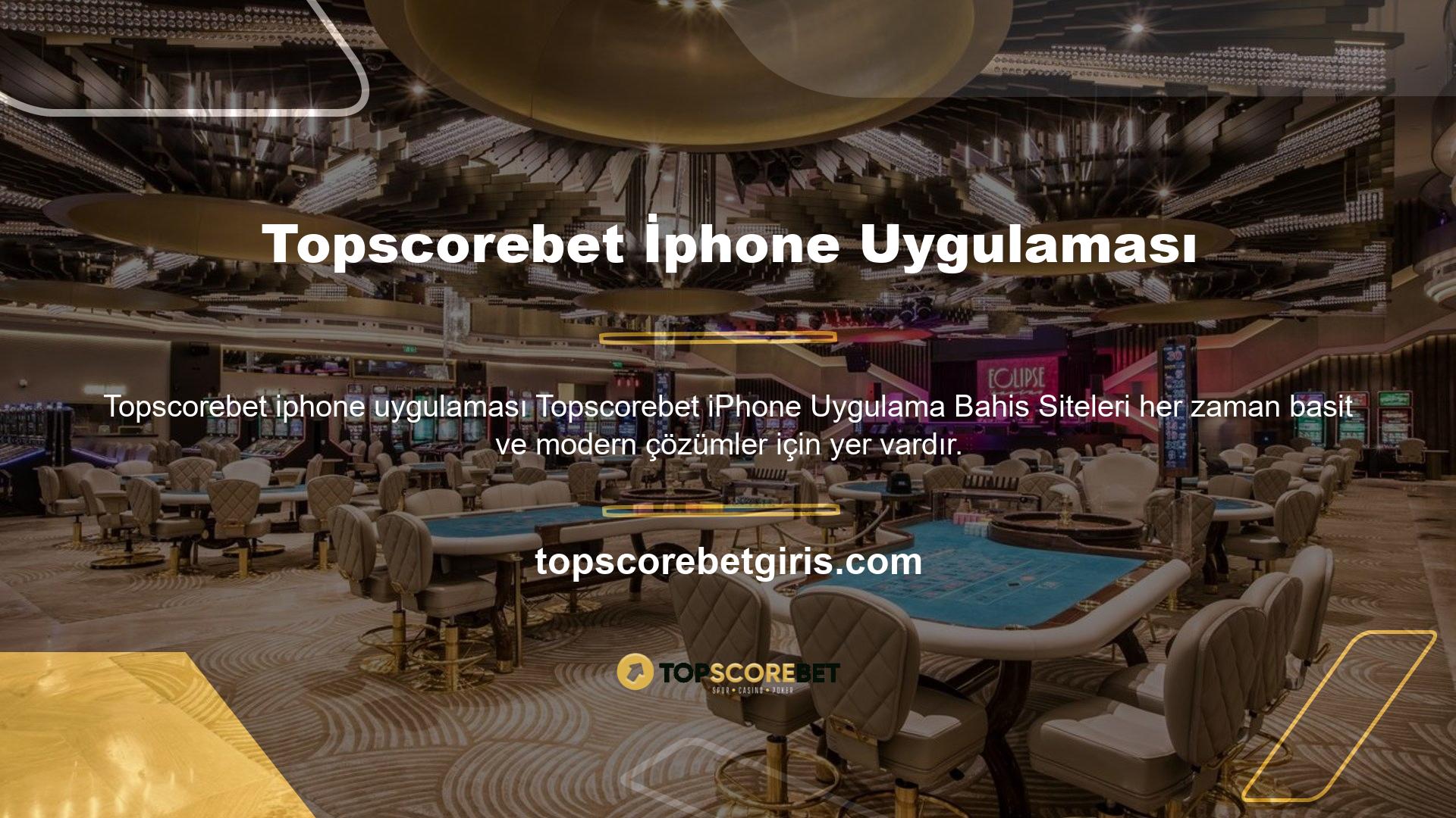 Bahis dükkanı iPhone programı, teknolojinin bir adım önünde kalan bir oyun değiştiricidir